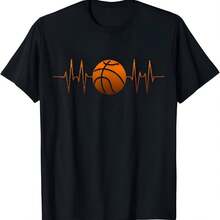 Baloncesto Baloncesto para hombres Bball para  Camiseta - Negro - Ver 1