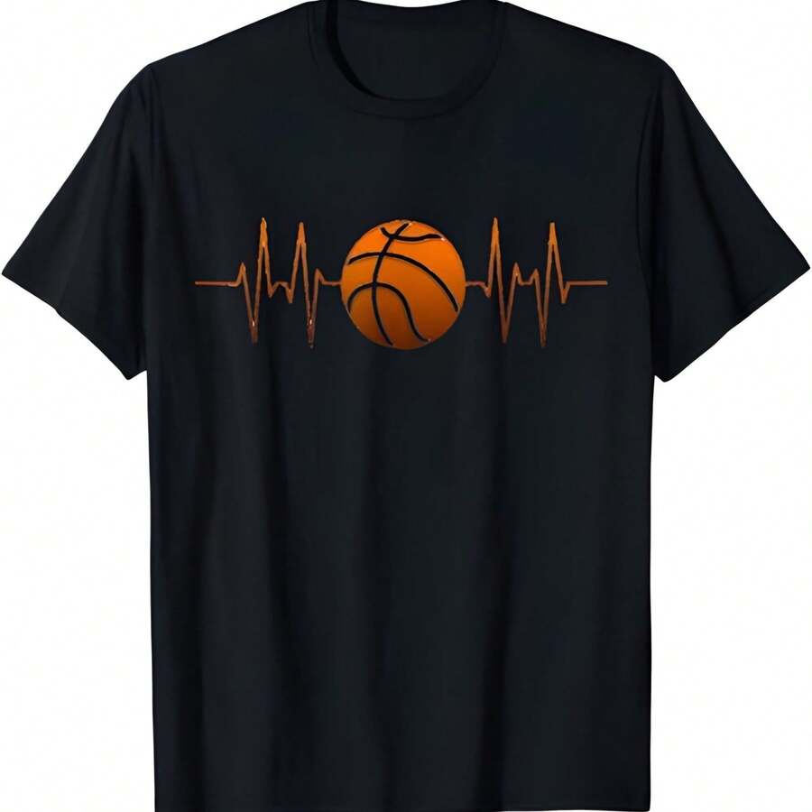 Baloncesto Baloncesto para hombres Bball para  Camiseta - Negro - Ver 1