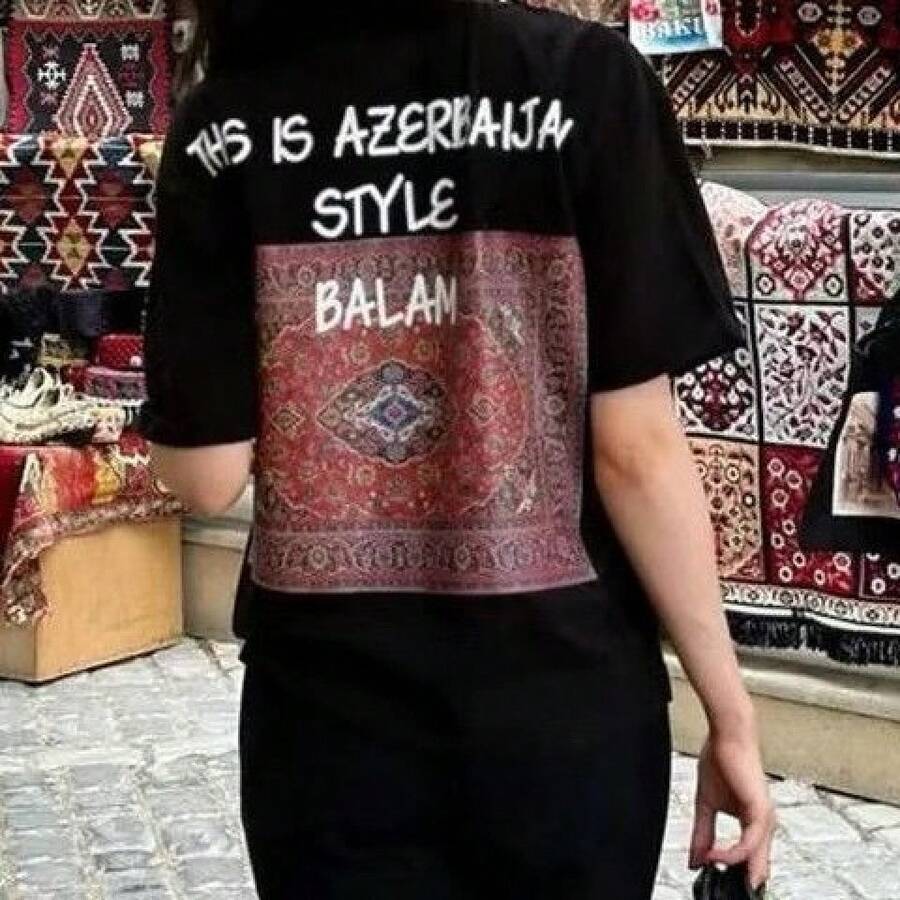 American Retro Style Summer T-Shirt, 100% Cotton, Versatile, European And American Fashion, Casual And Elegant Short Sleeve. - 白色 - 查看 1