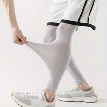 Unisex Full Leg Compression Socks, High Elasticity Full Leg Coverage, Breathable Moisture-Wicking Fabric, Machine Washable, Suitable For Running, Football And Travel - Multicolor - View 19