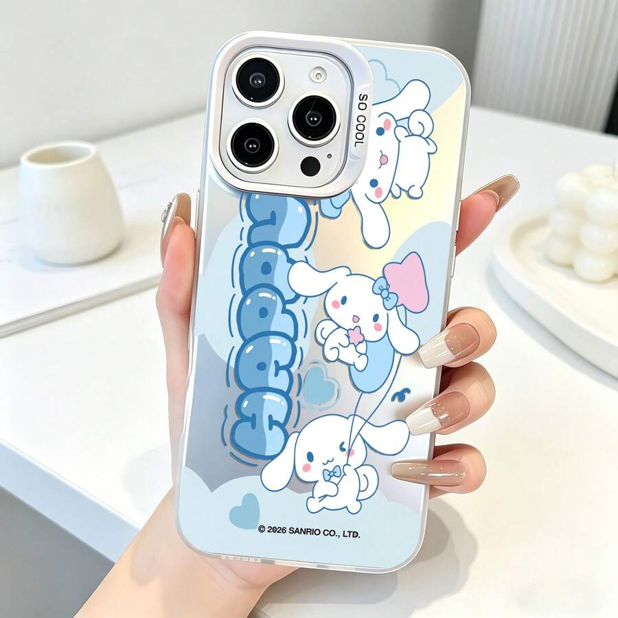 SANRIO 超薄・軽量・ぴったりフィットスマホケース苹果17proMax/17pro/17/11/12/13/14/15/15Pro/15PluS/15ProMax/16/16Pro/16PluS/16ProMax/MIN/X/XR彩銀ソフトケース耐衝撃プレゼントギフト誕生日 - 銀 - チェックする 1