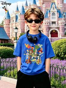 Disney Camicie per ragazzi adolescenti - Blu reale - Visualizzare 1