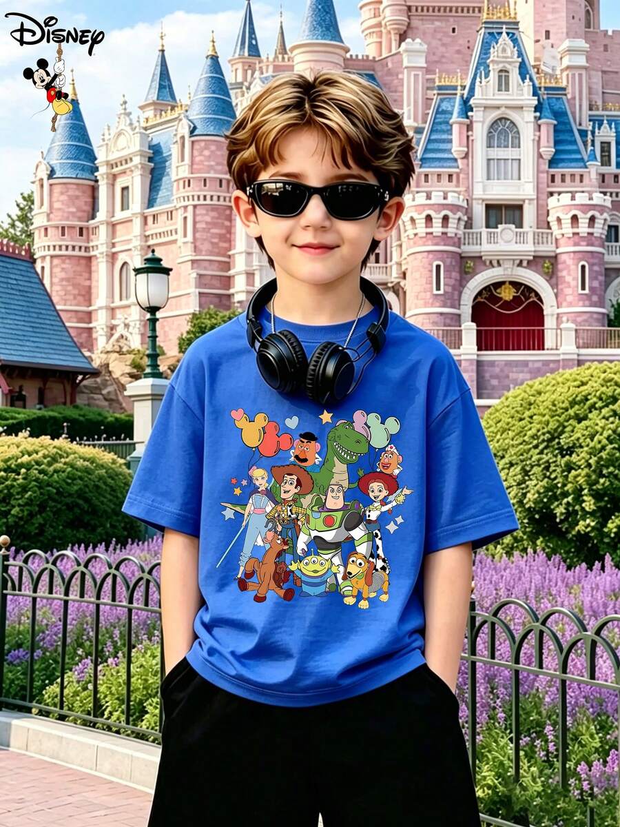 Disney Camicie per ragazzi adolescenti - Blu reale - Visualizzare 1