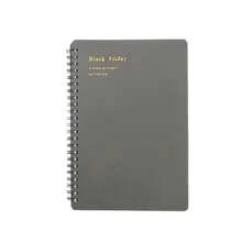 Spiral Notebook, Muted Color Retro Minimalist Lined Notebook For Students, Office Memo Pad, Journal, Back To School Gift School Supplies - A - View 10