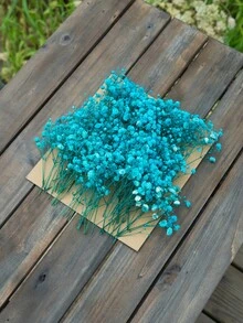 25/50/100/300个人造迷你饰品 - 用于树脂模具艺术和工艺品、发饰、婚礼花环、桌面装饰、家居装饰等。 - 藍色 - 查看 2
