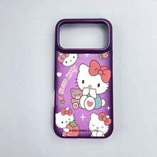 SANRIO 滑り止めスマホケース耐衝撃for苹果16ProMax/16Plus/16Pro/16/15ProMax/15Plus/15Pro/15/14ProMax/14Plus/14Pro/14/16E/13ProMax/13Pro/13/12ProMax/12Pro/12/11ProMax/11落下防止はんとうめい滑り止め - 皇家紫 - チェックする 1