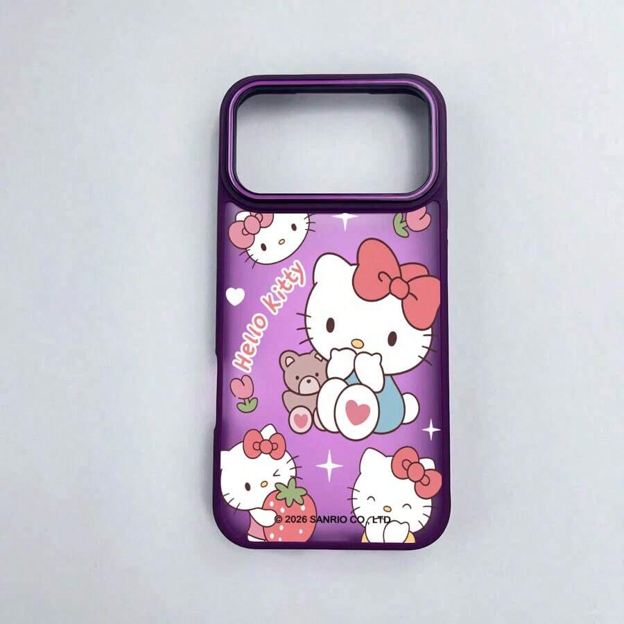 SANRIO 滑り止めスマホケース耐衝撃for苹果16ProMax/16Plus/16Pro/16/15ProMax/15Plus/15Pro/15/14ProMax/14Plus/14Pro/14/16E/13ProMax/13Pro/13/12ProMax/12Pro/12/11ProMax/11落下防止はんとうめい滑り止め - 皇家紫 - チェックする 1