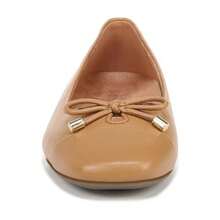 Vionic Women's Klara Ballet Flat - 棕色納帕皮革 + 6.5 - 查看 4