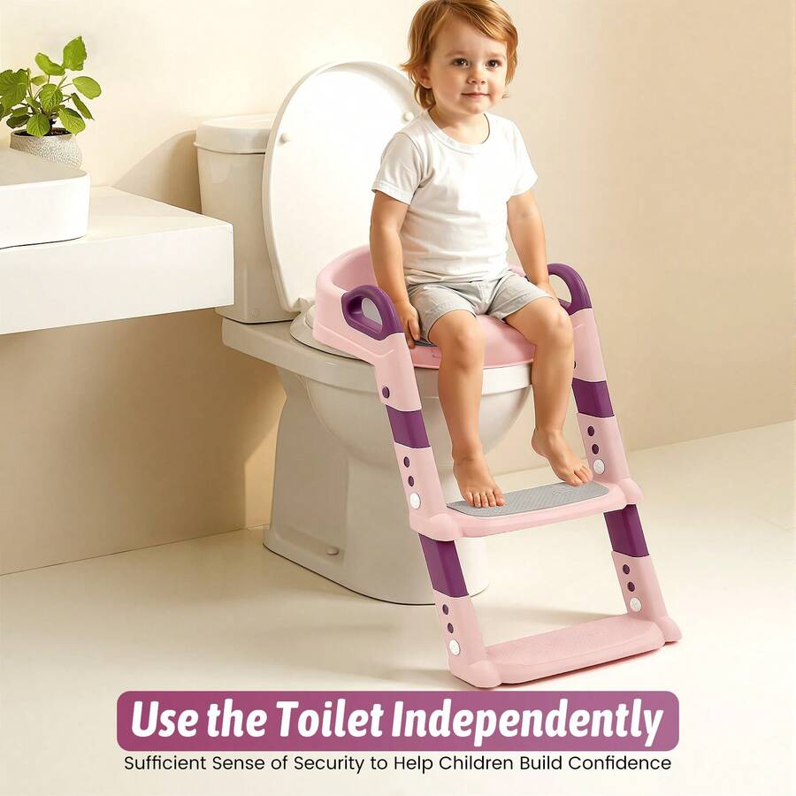 Kids Step Stools - สีชมพู - ดู 1
