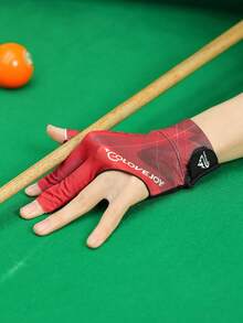Găng tay chơi bi-a/snooker GOLOVEJOY 1 chiếc, chỉ dành cho tay trái, mỏng, thoáng khí, chống trơn trượt, 3 ngón. - Nhiều màu - Xem 6