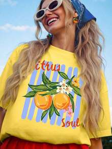 Camiseta  Iced Coffee And Sunshine, Camiseta Iced Coffee, Regalos para Amantes del Café, Camiseta de Verano, Camiseta Summer Vibes, Camiseta de Café - Amarillo - Ver 12