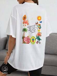 Women T-Shirts - White - View 2