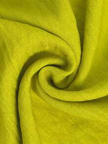 2 piezas Conjunto de camiseta sin mangas y pantalones de unicolor casual para mujer, uso diario de verano - Verde - Ver 5