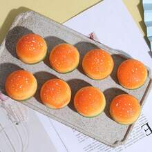 2 món đồ chơi bóp mềm hình bánh hamburger đàn hồi chậm, đồ chơi giảm căng thẳng bằng chất liệu TPR, bánh bao hấp chân thực, đồ chơi bóp mềm hình bánh bao hấp đàn hồi chậm, bánh hamburger và bánh bao hấp mềm mại đàn hồi chậm, bánh bao hấp giảm căng thẳng đàn hồi chậm, bánh bao hấp giảm căng thẳng cho thanh thiếu niên - Nhiều màu - Xem 5