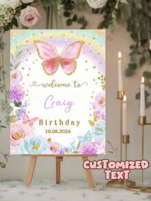 Elegant Wedding Welcome Sign Template, Wedding Welcome Sign, Wedding Photo Collage, Modern Welcome Sign, Printable Wedding Reception Poster - Multicolor - View 2