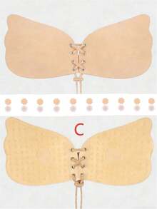 2-In-1 Cleavage Enhancing Bra, Invisible Bra Suitable For Small Bust Women, Reusable Bust Enhancer Bra. Suitable For Backless, Strapless Dresses And Daily Wear - Group Size - View 19