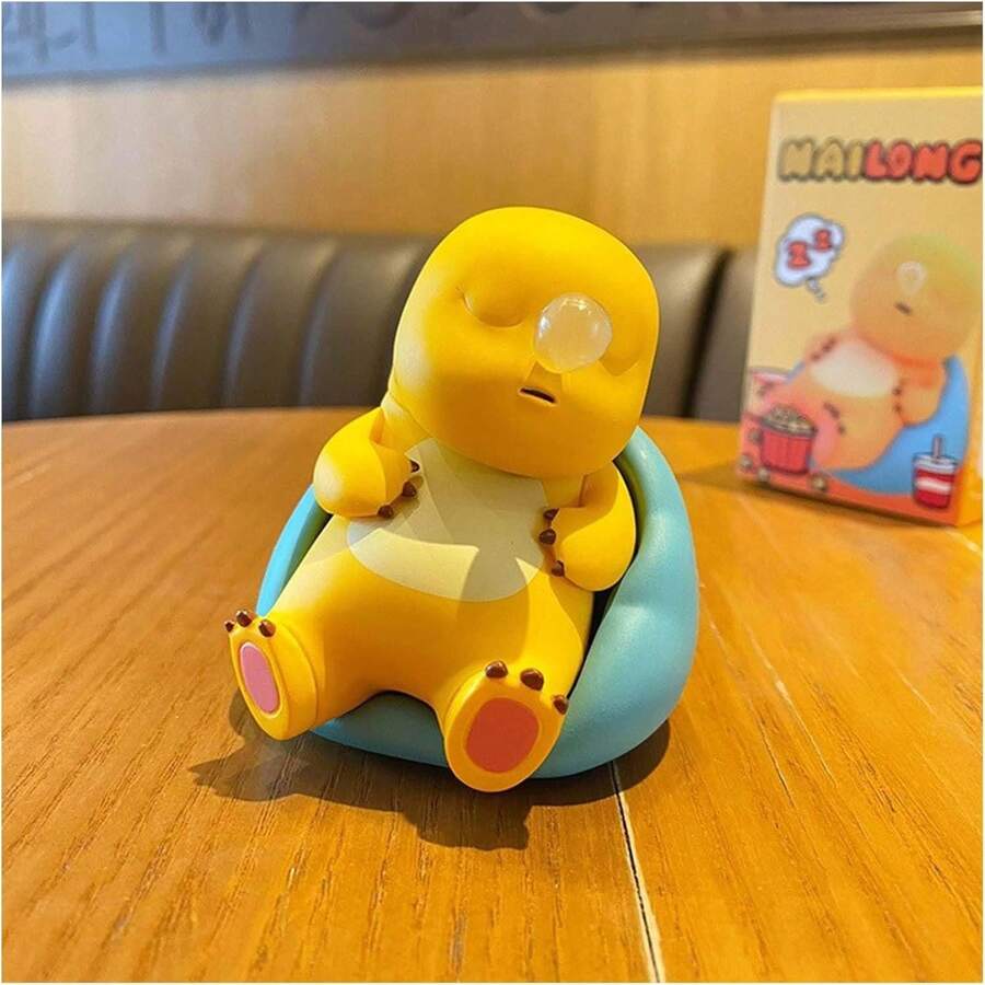 Nailong Figures, Funny Daily Series Collectible Figures, Yellow Cute Office Desk Decor, 4.1-7.3cm Height Mini Figurine (Sleep) - Điên rồ - Xem 1