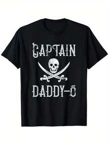 Camiseta Retro Pirate Pontoon de Captain Daddy-O, Adecuada para Hombres y Mujeres, Camiseta para Actividades al Aire Libre, 100%, Tallas S-XXXL - Negro - Ver 7