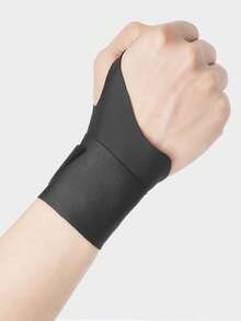 1pc Lightweight Breathable Wrist Brace, Compression Wrist Support For Tendinitis, Sprain Prevention, Mouse Hand Fatigue, Adjustable Wrist Protector - A - View 8