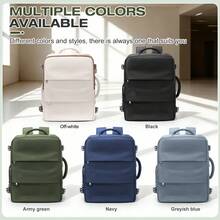 Ba lô du lịch nén chân không 30L đựng laptop, hành lý được chấp thuận mang lên máy bay, tăng 50% không gian, vừa laptop 15.6 inch, được phép mang lên máy bay, kèm bơm tay, ba lô chống thấm nước nhiều ngăn, có dây đeo hành lý, ba lô dung tích lớn dùng hàng ngày, phù hợp cho nam và nữ, đi công tác và các chuyến đi ngắn ngày, thích hợp cho du lịch và sử dụng hàng ngày, nhiều màu sắc để lựa chọn. - Nhiều màu - Xem 9