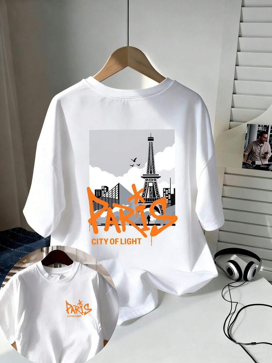 Men T-Shirts - White - View 1