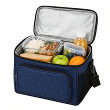 Lunch Bags - Navy Blue - View 1