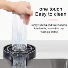 Lavador De Vasos Enjuagadoras Automáticas De Vasos A Presión RA6H Ducha Bathroom accessories Dispensador de jabón líquido Shower head Escurridor para trastes - 1 - Ver 12