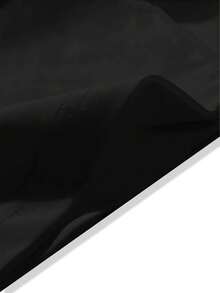 Camiseta manga corta cuello redondo 100% algodón, estampado trendy, tejido ligero y ventilado, estilo moda casual, apta para vida diaria, salidas informales y citas en primavera, verano y otoño - Negro - Ver 5
