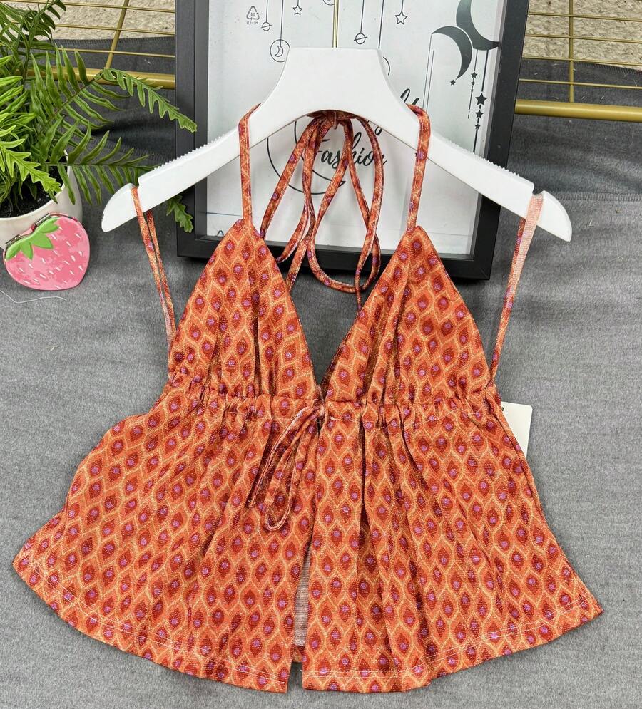Top de mujer  Fiesta    Bajo con volante  y con brillo  diario para    verano talla unica para una s m