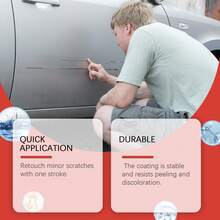 5ml Car Scratch Repair Pen - Advanced Formula Covers Car Body Paint Scratches And Chips. Easy To Use, Restores Smooth Surface. Perfect For Quick Repairs, Making Your Vehicle Look Brand New. - Multiple Forms - View 3