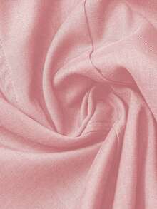 Shorts de mujer de cintura alta de color gris oscuro minimalista y de moda, con cierre de cremallera en la espalda, adecuados para el uso diario, citas y ocasiones románticas - Rosa - Ver 4