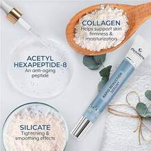 2 PCS Plexaderm Rapid Reduction Eye Serum - Visibly Reduces Under-Eye Bags, Wrinkles, Dark Circles, Fine Lines & Crow's Feet Instantly, Anti Aging Wrinkle Remover For Face, Full Size Tube Skin Care - Retinol - 查看 4