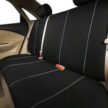 9件套涤纶通用汽车座椅套，适用于90%的轿车和SUV - 彩色 - 查看 5