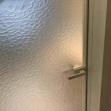 1 Roll Self-Adhesive Window Privacy Film - 9 Mil Thick Modern Design, Static Cling PVC Film, Suitable For Home Office Bedroom Living Room Decor, Easy To Clean Surface - Volume 1 - View 4
