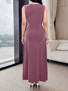 Women Midi Dresses - 波爾多 - 查看 11