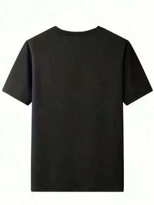 Camiseta Vintage para Hombre con Retrato de Jill Scott - Algodón Cómodo, Cuello Redondo, Manga Corta, 180g - Negro - Ver 2