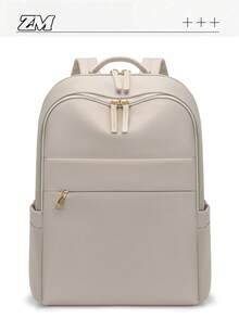 Multi-Color Backpack | Large Capacity Design, Suitable For Work And Leisure. The Spacious Main Compartment Can Easily Accommodate A Laptop, Documents, Or Daily Clothes, Meeting The Needs Of Commuting And Short-Distance Travel. - Multicolor - View 9