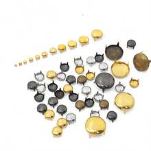 Round Cap Claw Rivets Studs Craft Bag Belt Garment Shoes Collar Decor Accessories - A - View 1