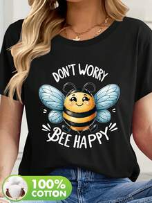 Women T-Shirts - Black - View 1