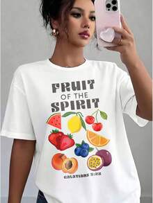1 Piece Unisex Loose Fit Short Sleeve T-Shirt, 180g, Crew Neck, 100% Pure Cotton, Designed By Y2K Artists In The Bababask Style, Casual And Versatile, With Celebrity Print, Ideal For Urban Style, Daily Outings, Camping, Concerts And Hip-Hop, Rock And Rap Events, Perfect For Festivals, Autumn And Year-Round Wear, Special Offer On Plus Sizes For Women - 白色7 - 查看 6