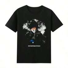 Cute Unisex Premium Casual T-Shirts, COOL SUMMER 2025, Luxury Short Sleeve T-Shirts For Men And Women, Soft Cotton Loose Fit Clothing, Novelty, Luxury Summer T-Shirt For Men With Graphic Print - 黑色 7 - 查看 6