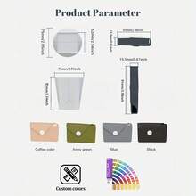 1pc Silicone Collapsible Water Bottle, Outdoor Camping Mug, Juice, Beer, Beverage Mug, Portable Travel Mug - 黑色 - 查看 9