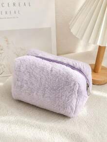 Customized Plush Cosmetic Bag, Suitable For Bridesmaids, Bridal Party And Travel Storage, Children's Stationery Storage Pouch, Gift Storage Bag - Multicolor - View 7