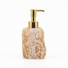 天然水晶皂液瓶，原石乳液按压瓶，可重复灌装宝石液体容器，适用于浴室、厨房、家居装饰 - 查看 8