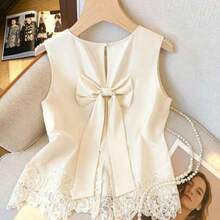 Women Blouses & Shirts - 杏 - 查看 1