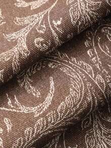 Jeans casuales de mujer de pierna ancha, unicolor, con bolsillo cargo suelto - Marrón - Ver 7