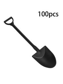10/30/100 piezas Cucharitas mini creativas, empaquetadas individualmente, adecuadas para helado, pudín, yogur - perfectas para reuniones familiares, fiestas de cumpleaños, campamentos al aire libre, para llevar y talla grande - A - Ver 11