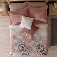 Novo Ultra Light Double Duvet Plain And Printed Vianney Various Colors Two Views Thin - 淡紫色 - 查看 3