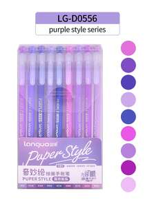 9支/15支/18支彩色凝膠筆、彩色麥克筆、繪圖筆，書寫流暢，適用於繪圖、學生筆記、螢光標記、辦公室、教室、居家、藝術畫家，開學季必備文具 - 多色 - 查看 21