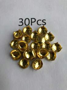 Round Cap Claw Rivets Studs Craft Bag Belt Garment Shoes Collar Decor Accessories - A - View 31